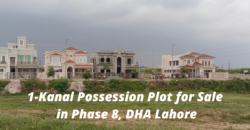 1-Kanal Plot in V-Block for Sale in DHA Phase 8, Lahore