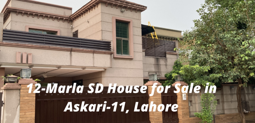 Renovated 12-Marla House for Sale in Askari-11