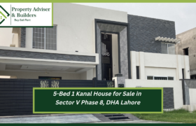 1-Kanal House for Sale in Sector V, Phase 8 DHA Lahore