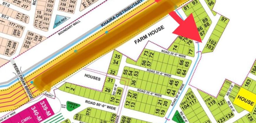 1-Kanal Plot for Sale in Phase 5, DHA Lahore