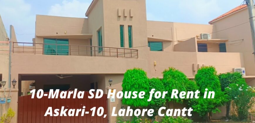 10-Marla House for Sale in Askari-10, Lahore