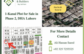 1-Kanal Plot for Sale in Sector Q Phase 2, DHA Lahore