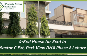 4-Bed with Basement 10 Marla House for Rent in Sec C Ext, Park View Phase 8, DHA Lahore