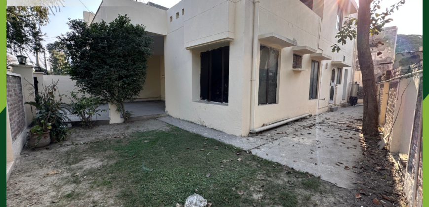 3-Bed 10 Marla SD House with Extra Land for Sale in Askari-9 Lahore Cantt